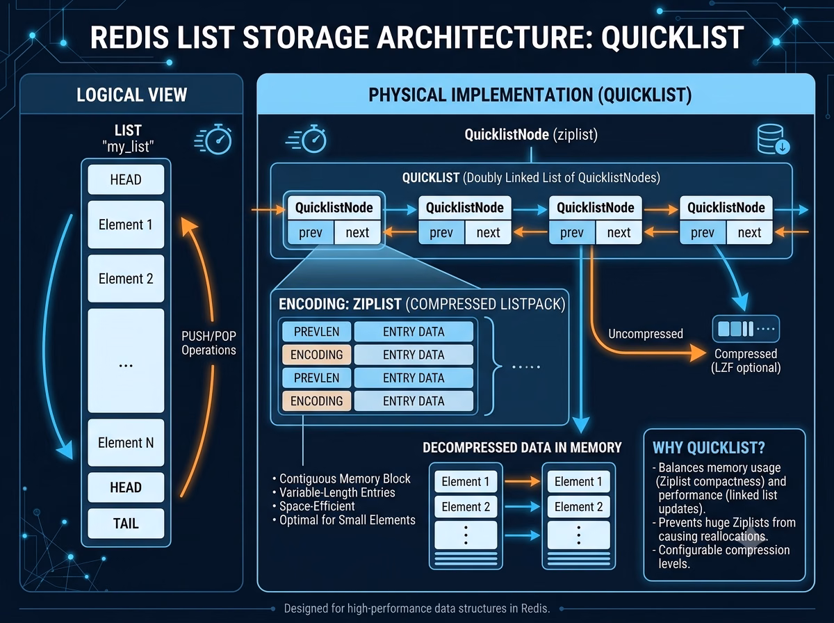 quicklist 与 listpack 的关系