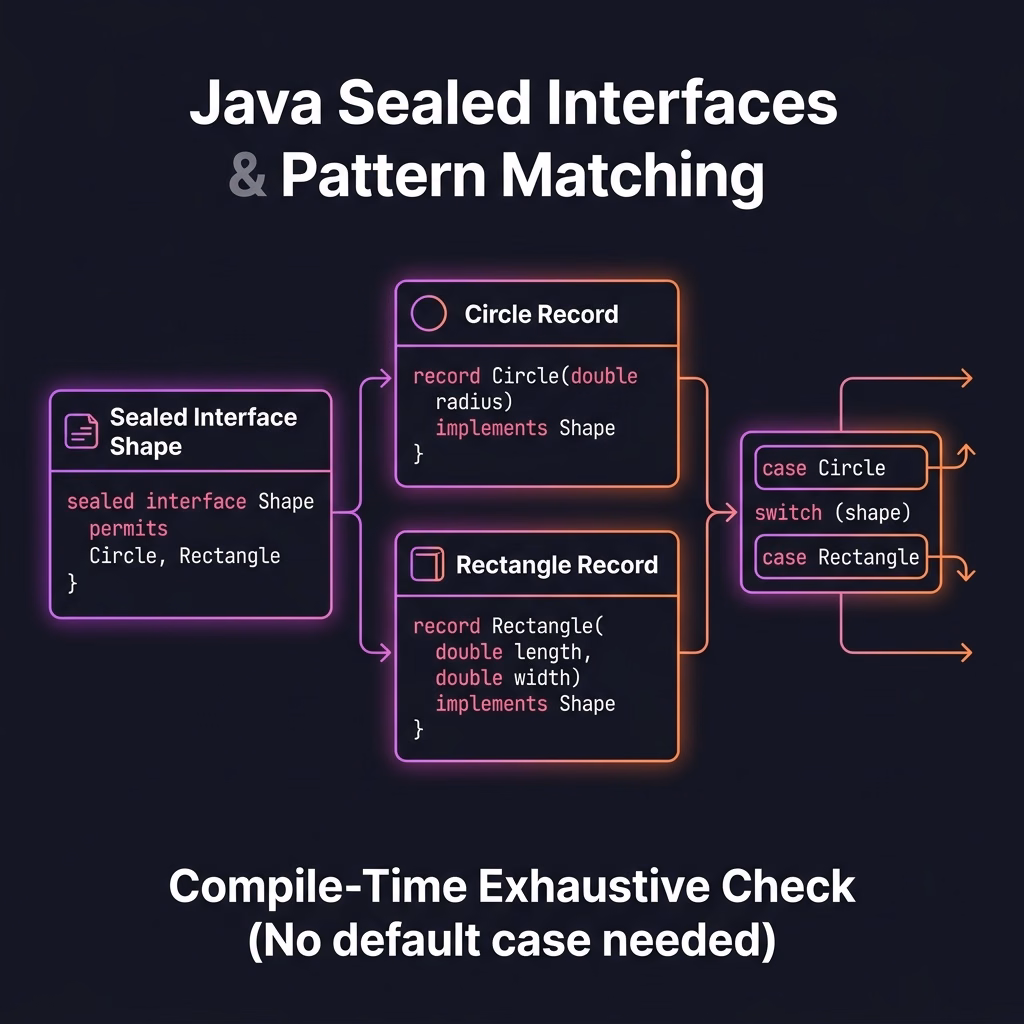Java Sealed Interfaces & Pattern Matching Java Sealed Interfaces & Pattern Matching