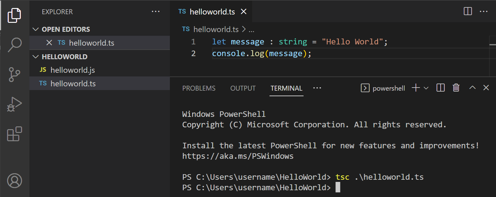 编译 Hello World